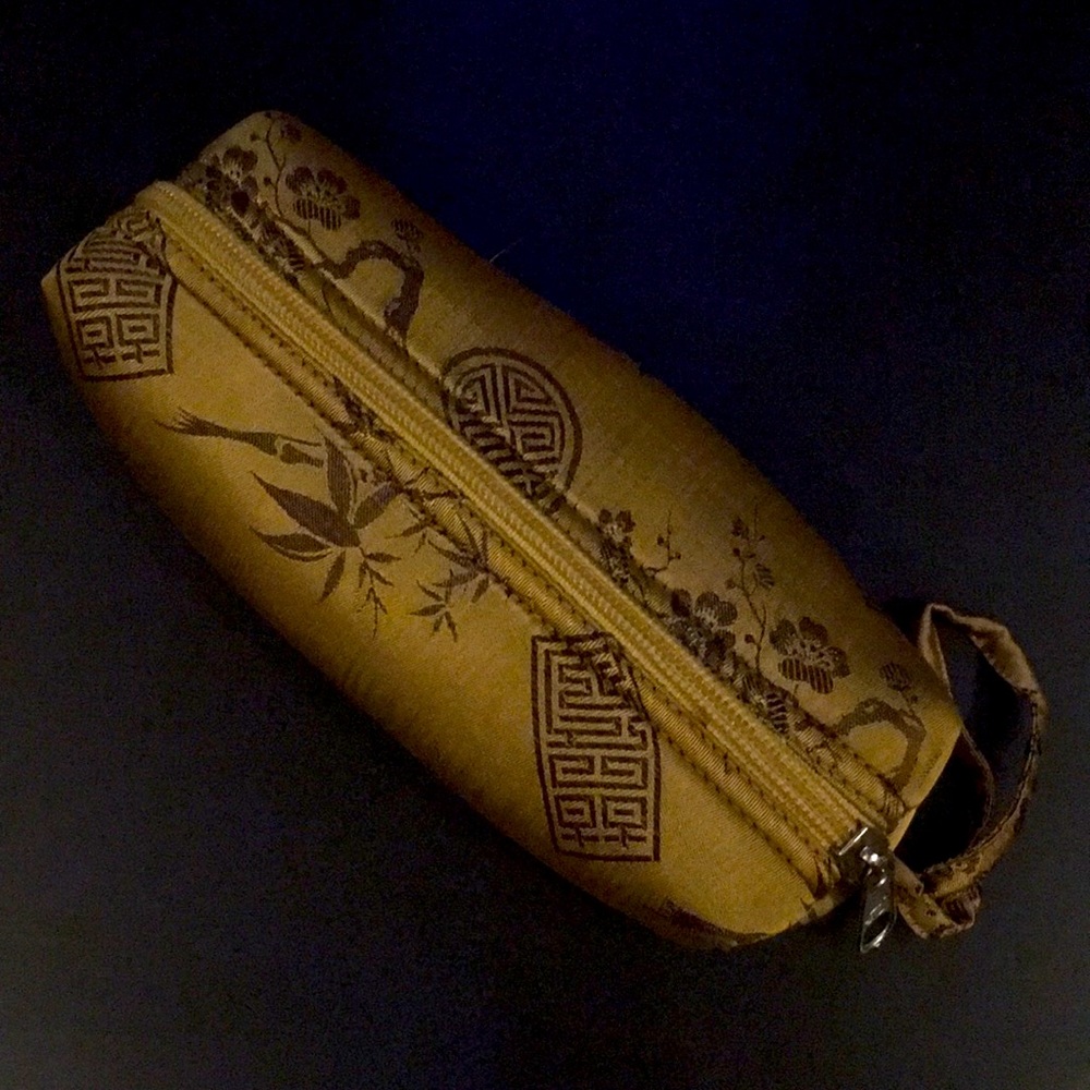 Gold pouch